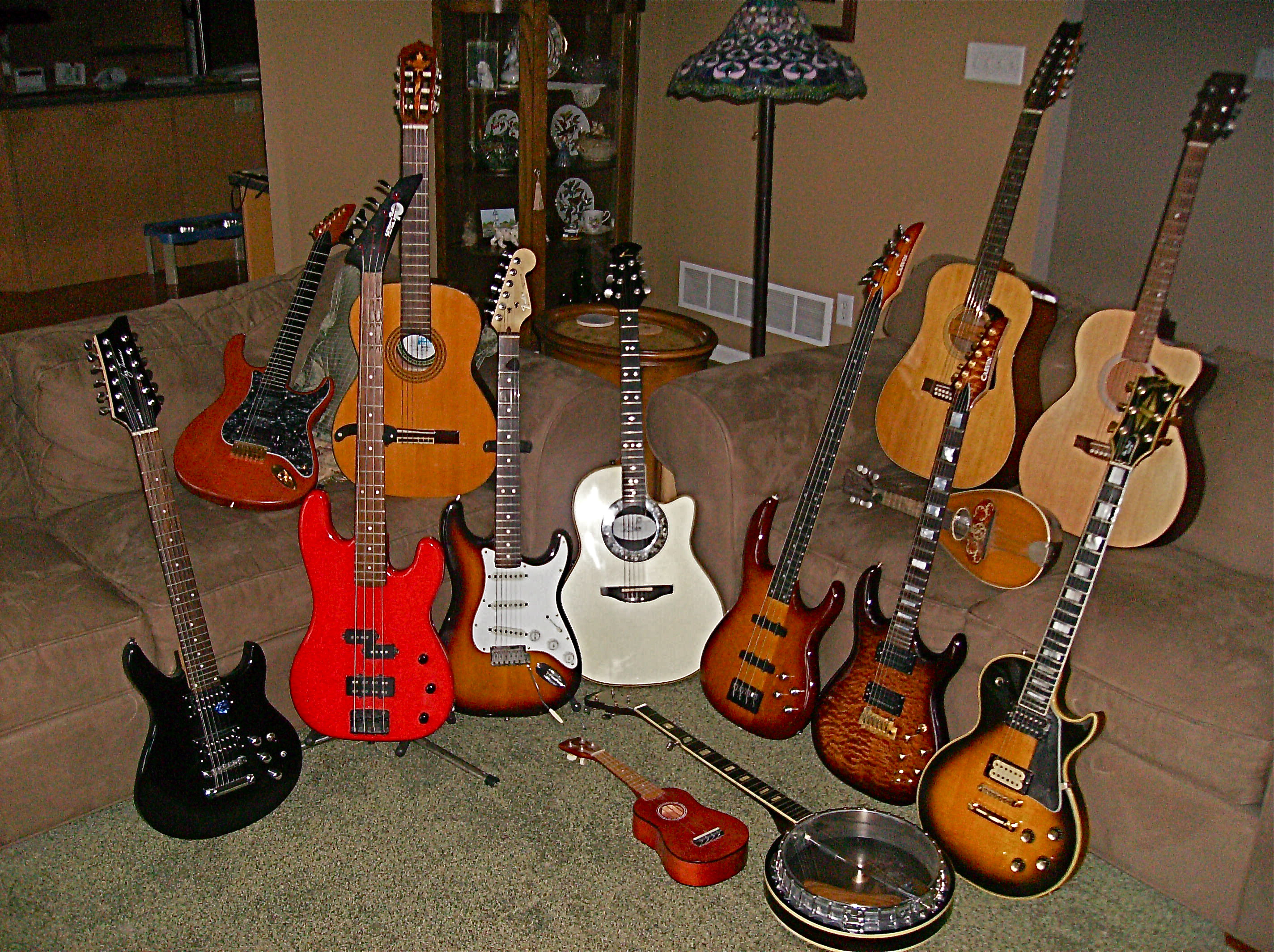 my guitar arsenal